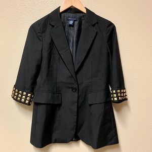 ✨HP x2✨Boston Proper Blazer with Gold Studs